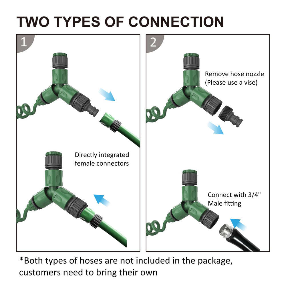 IWDOO easy-assembly portable handle for quick setup anywhere