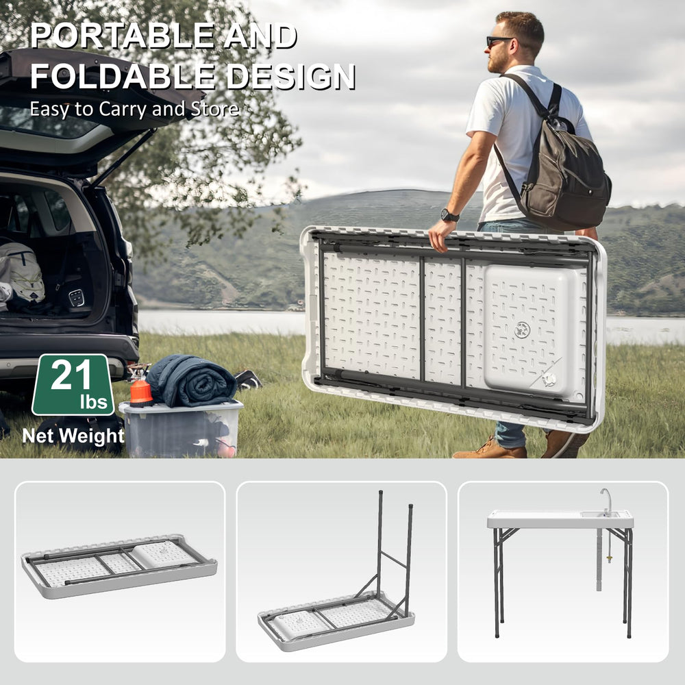 IWDOO foldable design makes transport and storage easy.