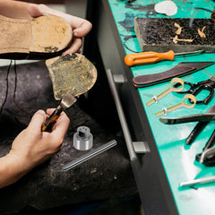 IWOWHERO boot hooks repair kit in durable steel for long-lasting footwear maintenance.