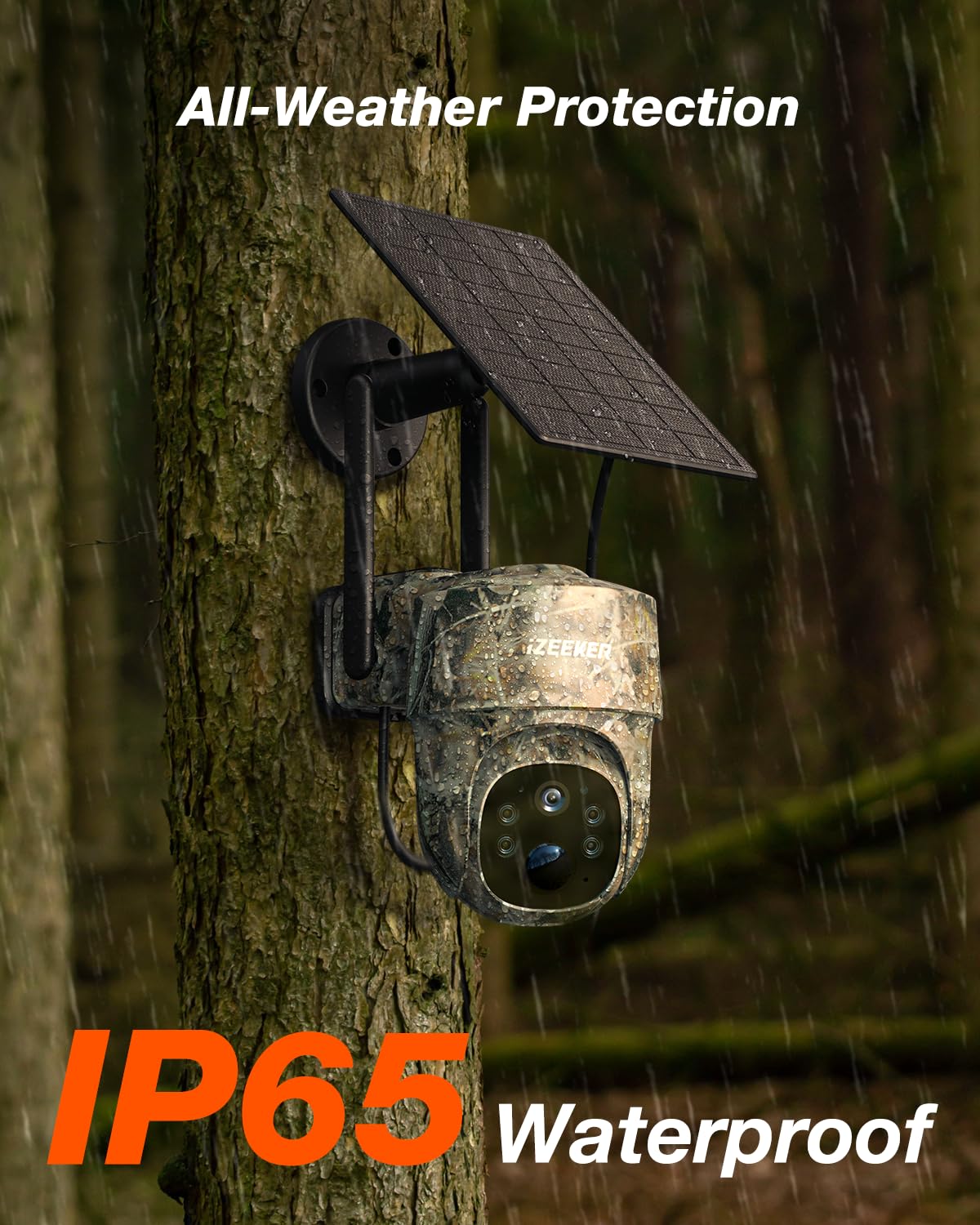iZEEKER security-focused camera supports multi-user sharing and remote monitoring.