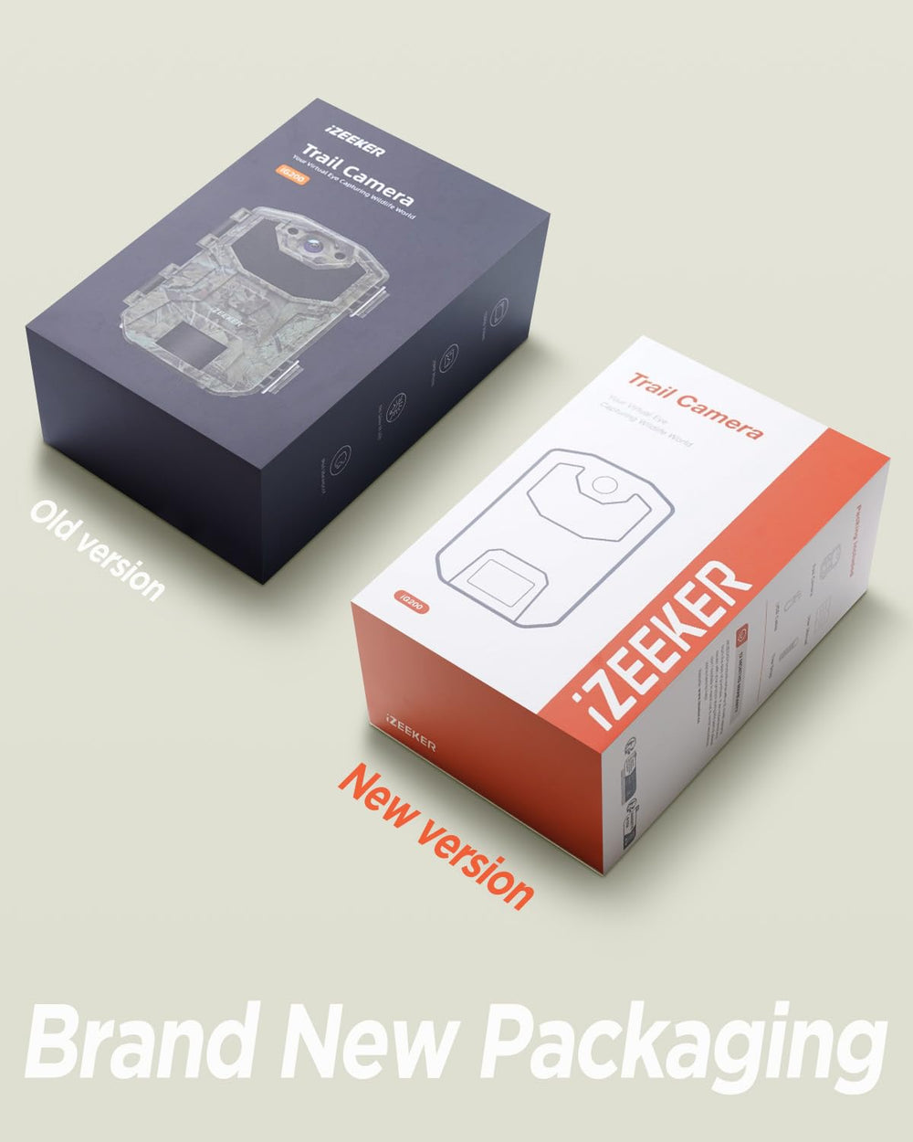 iZEEKER Trail Camera 2-inch playback screen for quick review in the field.