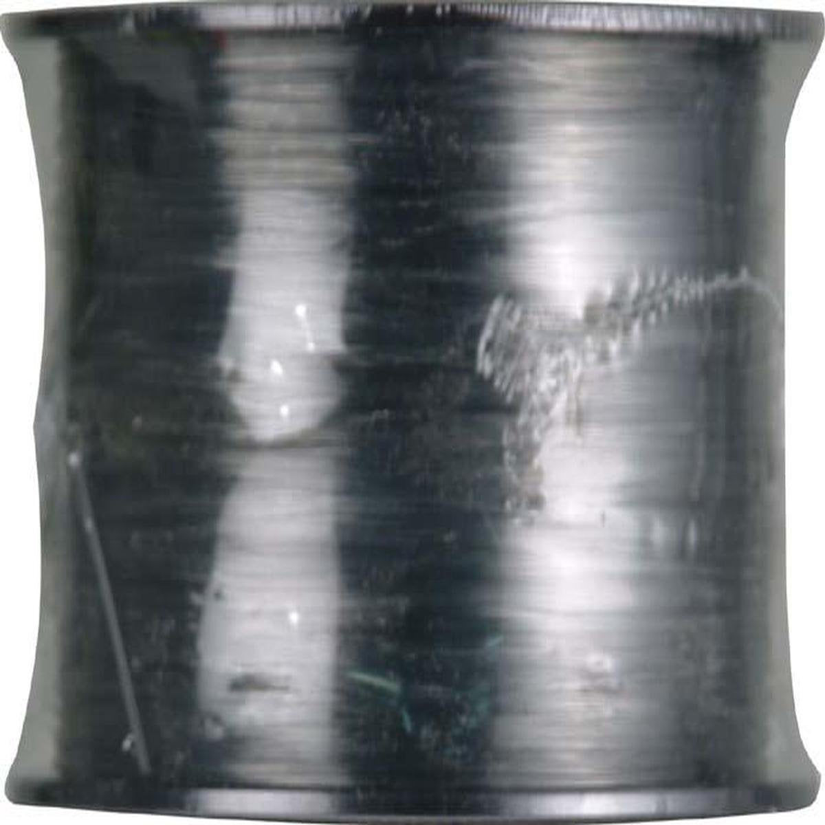 Izor Line Platinum Green spool close-up for bass and salmon fishing, versatile for freshwater and inshore saltwater fishing