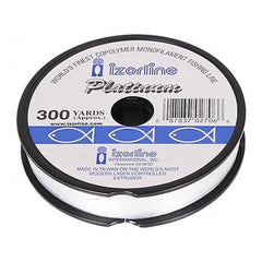 Izorline XXX clear mono line offers low memory for smoother casts.