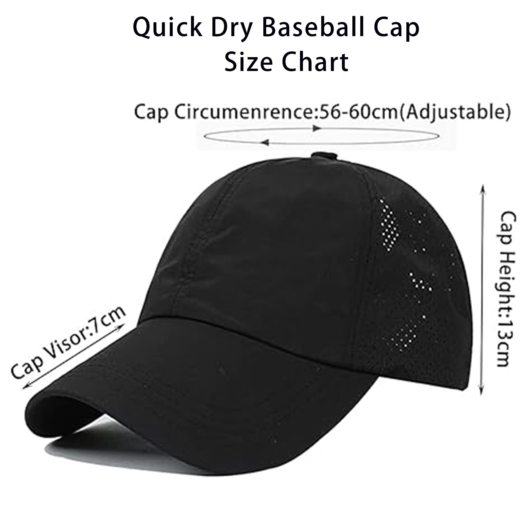 IZUS Sporty Baseball Cap adds sun protection while staying stylish.