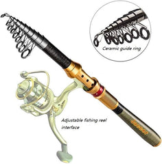 Jaccer fishing rod extended to 2.1m for sea fishing