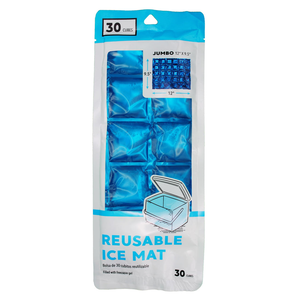 Jacent ice mat stores easily in the freezer for quick, ready-to-use cooling