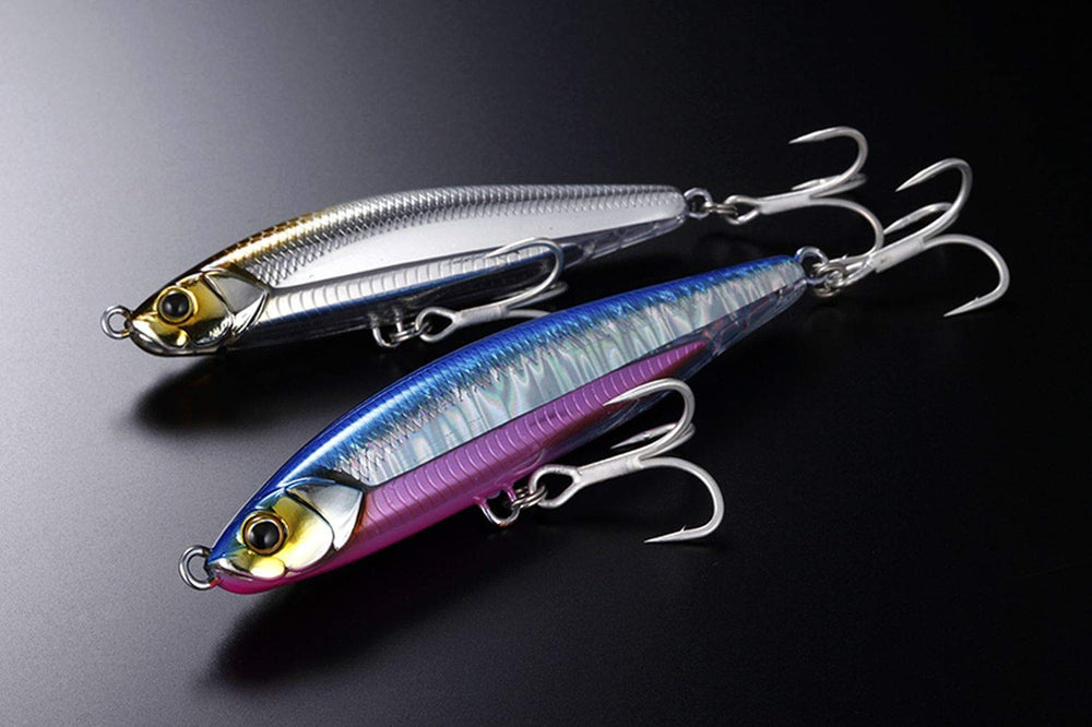 Jackall Big Backer Fall Trick 103 lipless minnow profile boosts deep water action.
