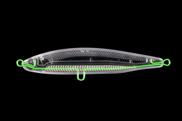Jackall Big Backer Fall Trick 103 in-water action demonstrates lifelike wobble