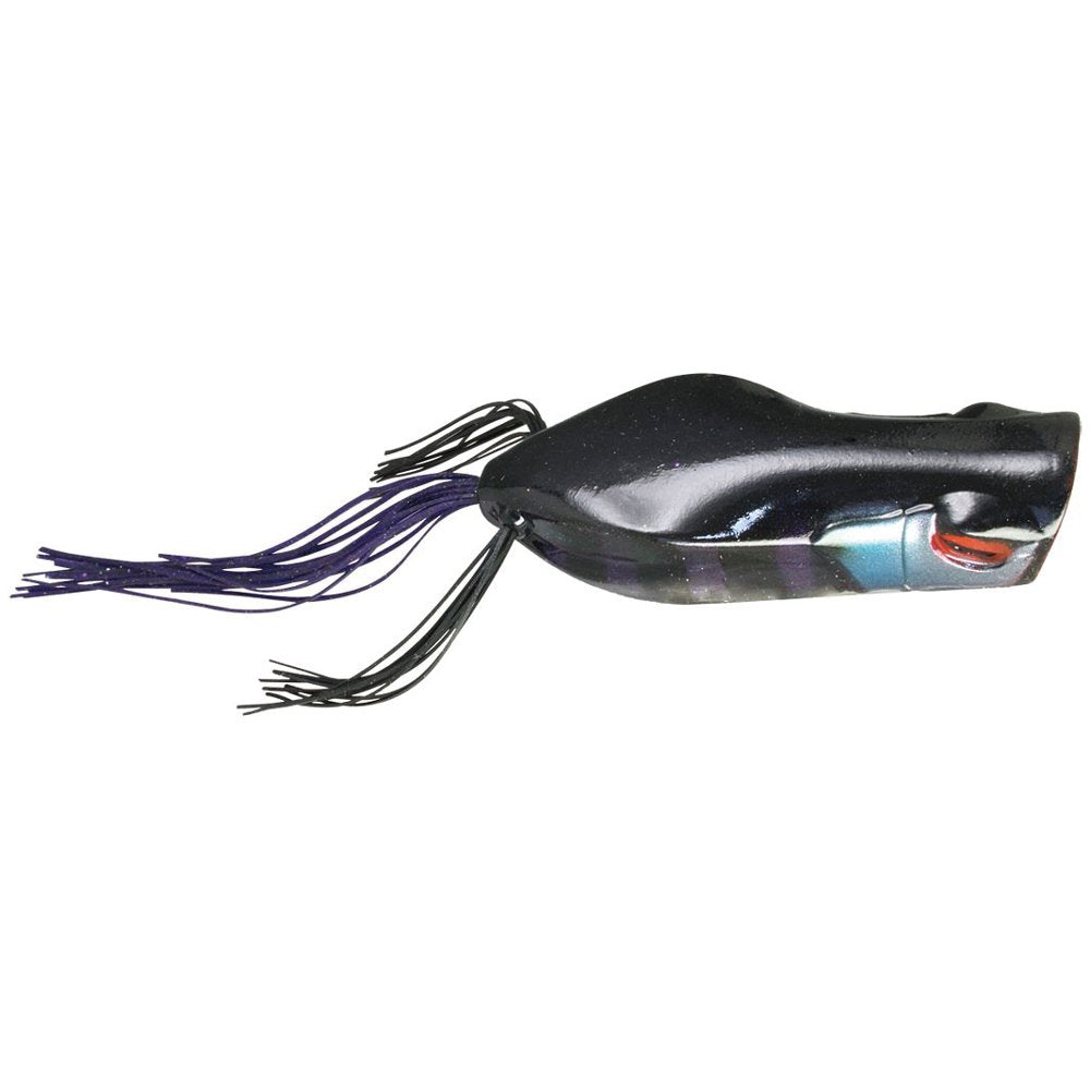Jackall Black Gill Gavacho Frog side view, realistic action to trigger strikes near weeds