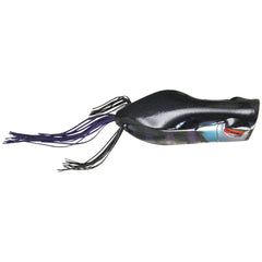 Jackall Black Gill Gavacho Frog side view, realistic action to trigger strikes near weeds