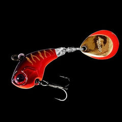 Jackall Deracoup clear shad lure close-up showing translucent body ideal for natural presentations.