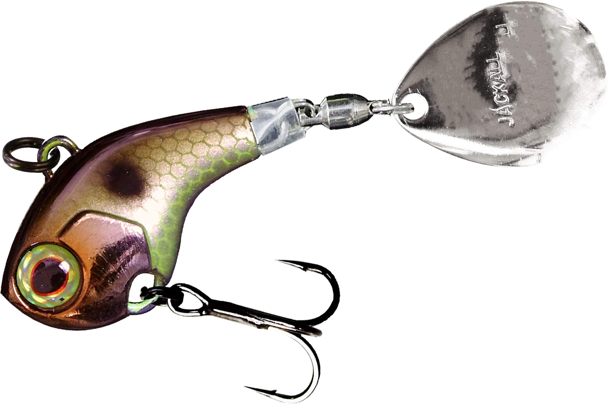 Jackall Deracoup Tail Spinner Dera Shad lure offering precise casts and lifelike tail action.