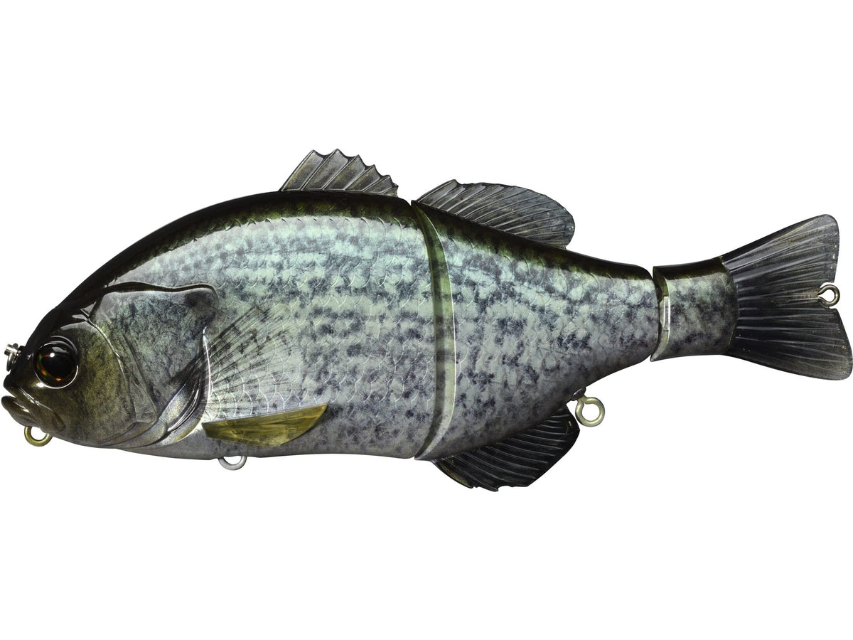 Jackall Gantarel Jr RT Crappie front view—compact profile for precise casts.