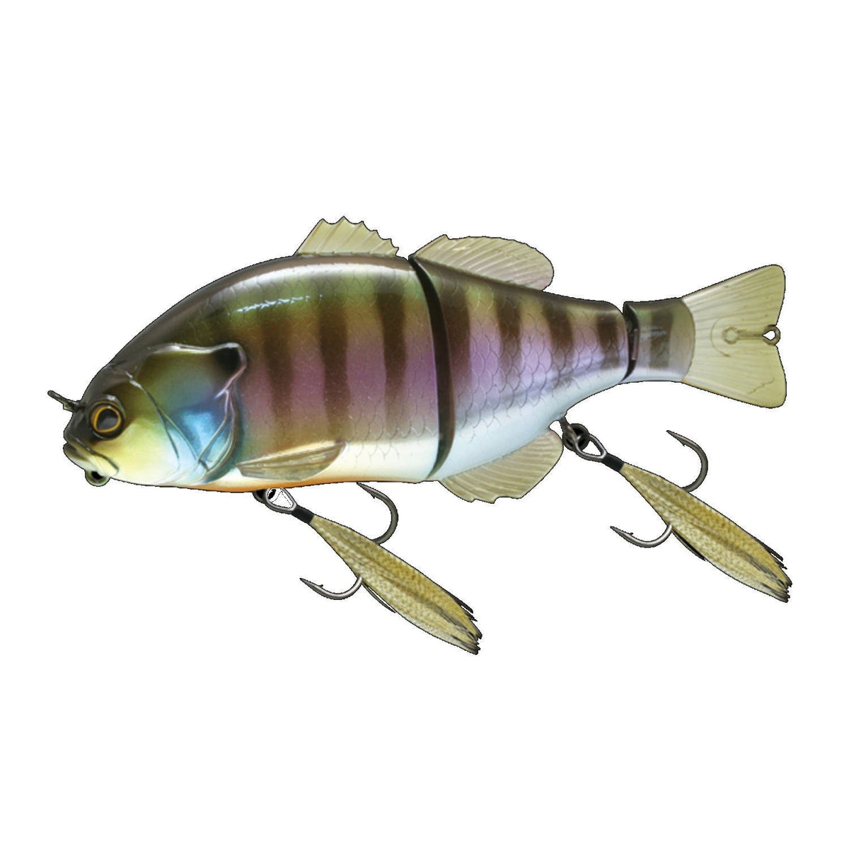 Jackall Gantarrell Blue Gill Big Bait demonstrates lifelike action to entice bass