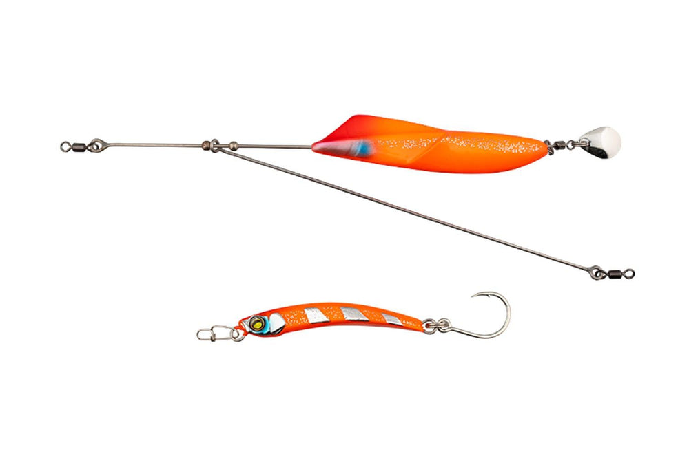 Jackall Jetlow Mid main unit Spark color delivers steady mid-water action for surf casting.