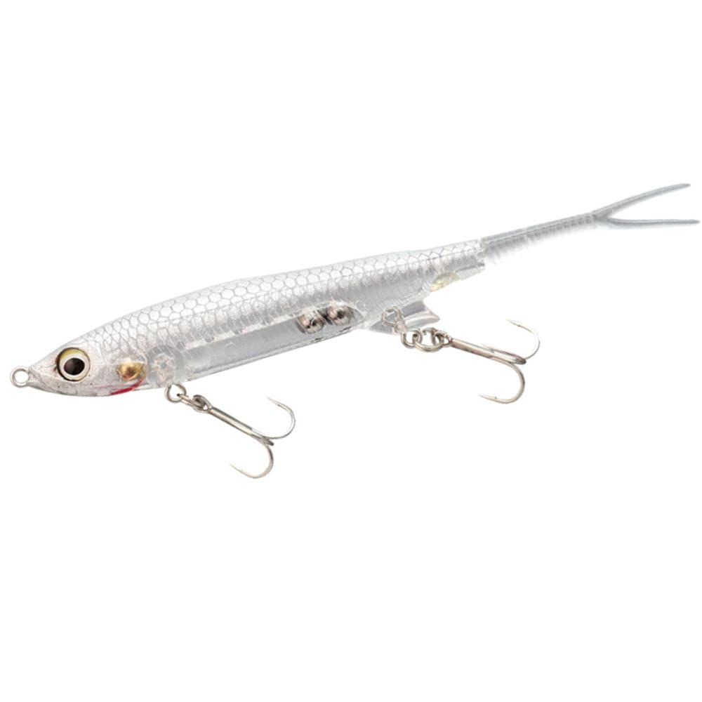 Jackall Nagisa 65SP packaging includes spare tails for extended use