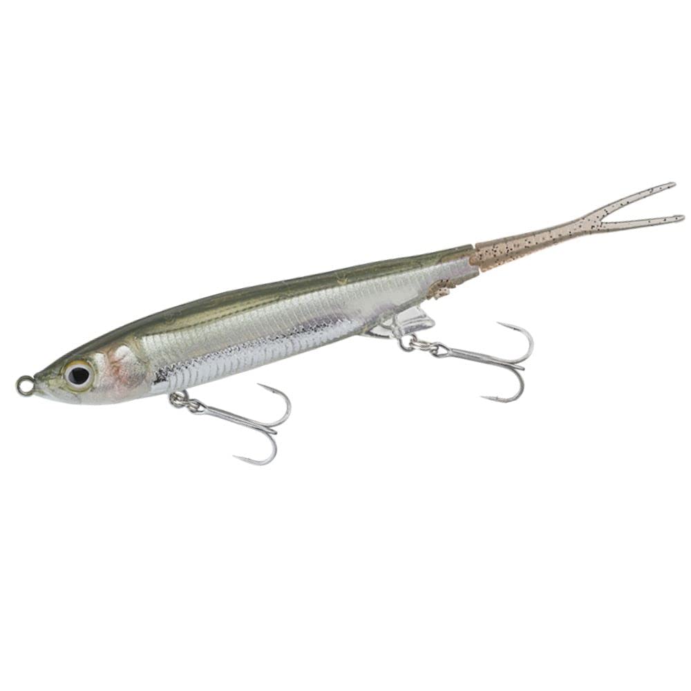 Nagisa 65SP tail detail highlights elastomer tail for soft, lifelike movement