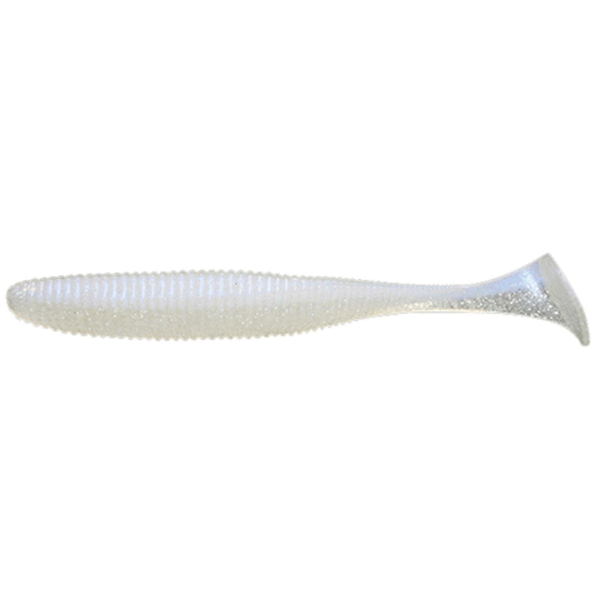 Jackall Rhythm Wave 2.8 Prism Shad fishing hook with lifelike wobble for enticing strikes.