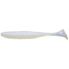 Jackall Rhythm Wave 2.8 Prism Shad fishing hook with lifelike wobble for enticing strikes.