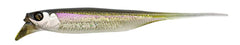 Jackall RV Drift Fly 3-Inch Flashing Smelt front view shows lifelike minnow lure for bass appeal.