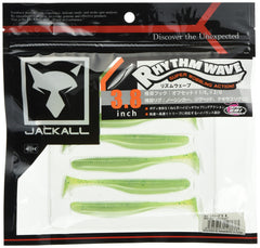Jackall Worm Rhythm Wave 3.8 chartback shad enhances bass visibility