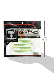 Jackall Worm Rhythm Wave 3.8 pack ready for bass fishing