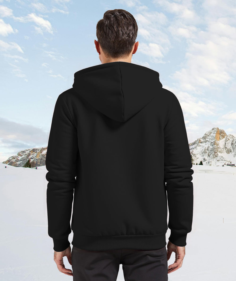 JACKETOWN hood with drawstring detail offers adjustable fit for windy days