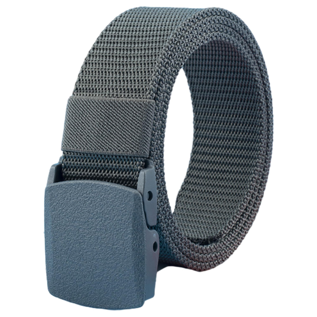 JacobsParts heavy duty belt with non-metal buckle for seamless security checks