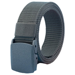 JacobsParts heavy duty belt with non-metal buckle for seamless security checks