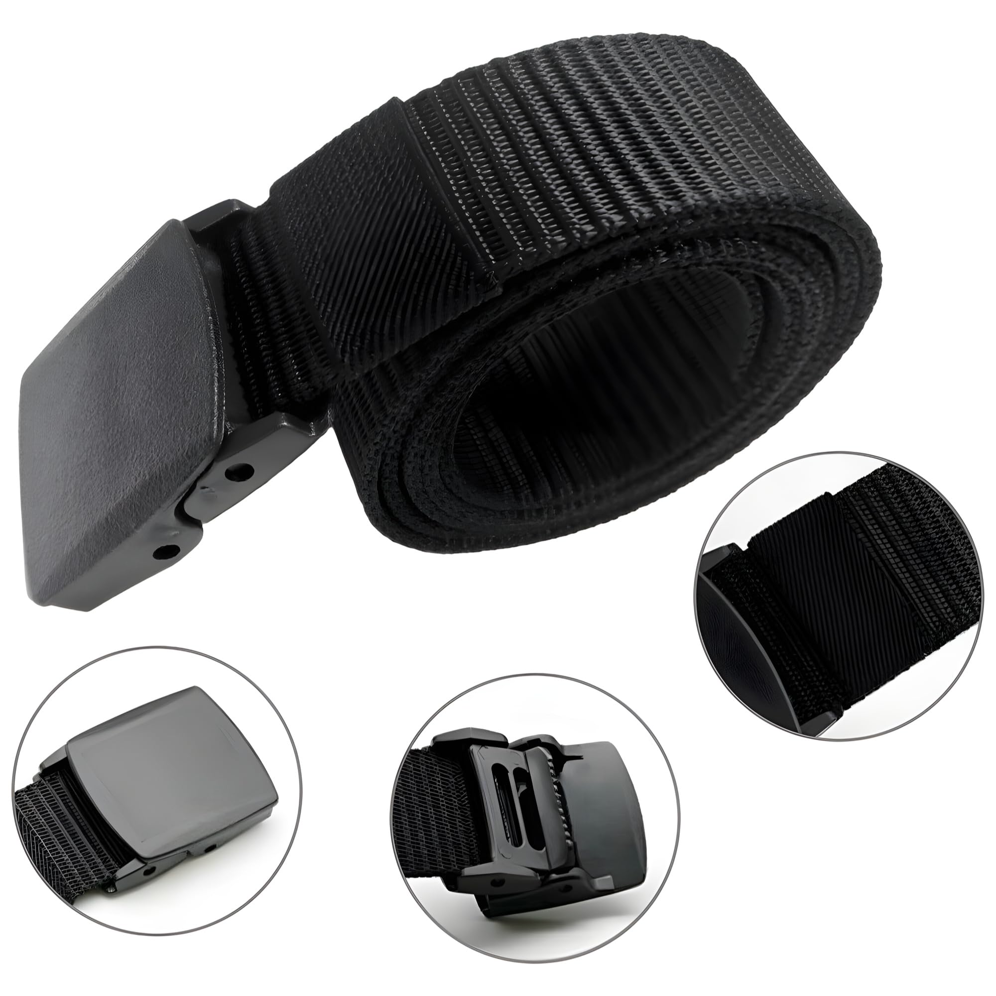 JacobsParts nylon webbing belt demonstrating durable construction for tough daily use