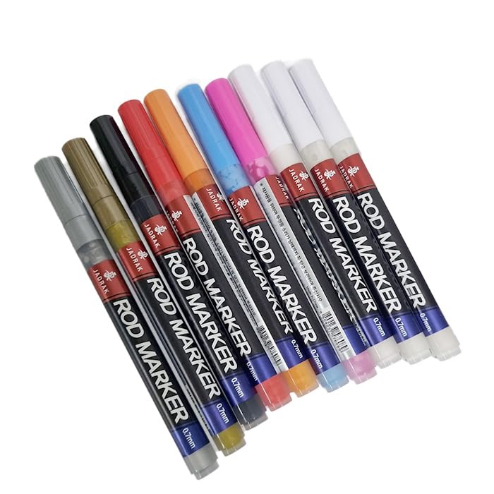 JADRAK Rod Marker 10pc Kit packaging label JMARKER10