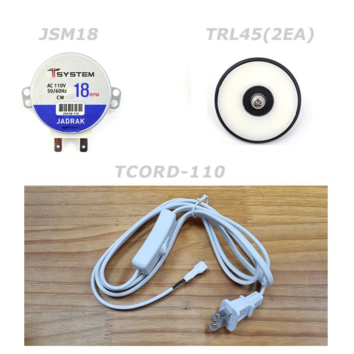 JADRAK T-SYSTEM TDR5 drying platform delivers even contact along the rod.