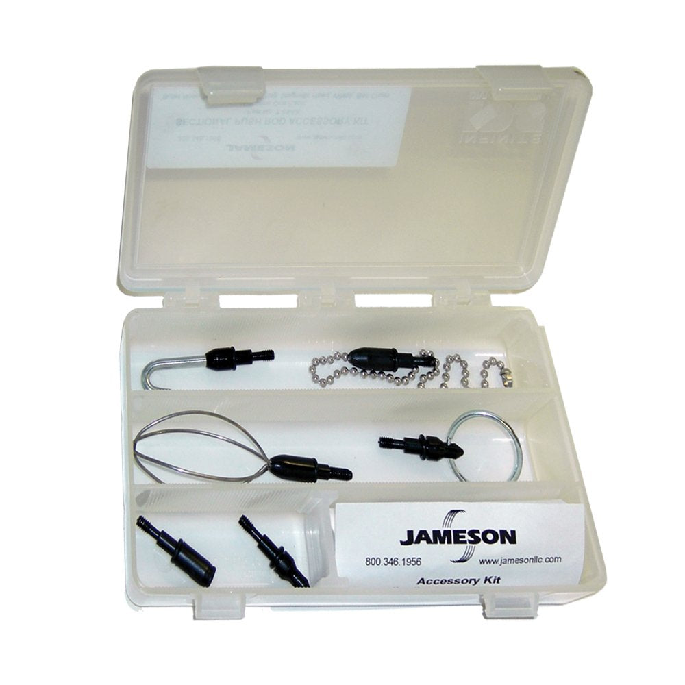 Jameson hook accessory for easy wire retrieval during installs.