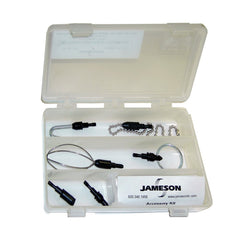 Jameson hook accessory for easy wire retrieval during installs.