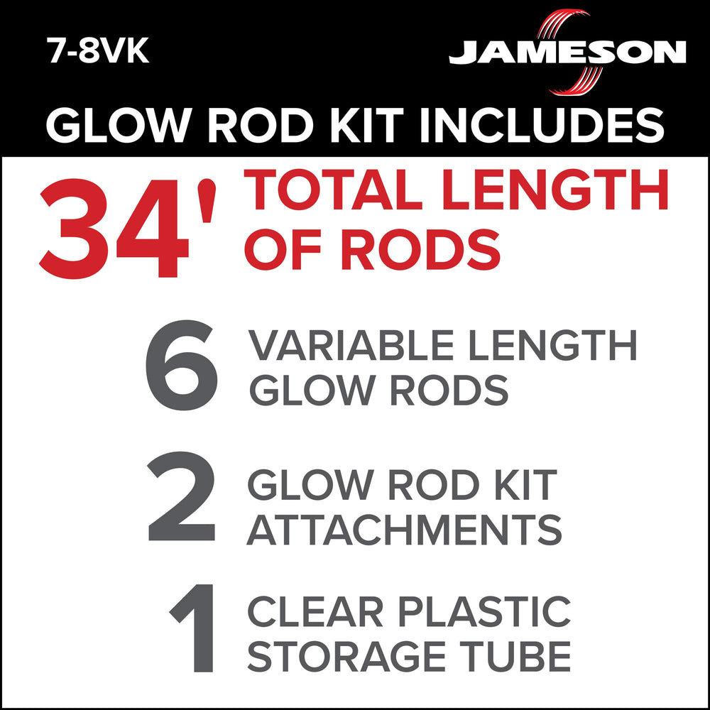Assembled process of Jameson 7-8VK rods in the field