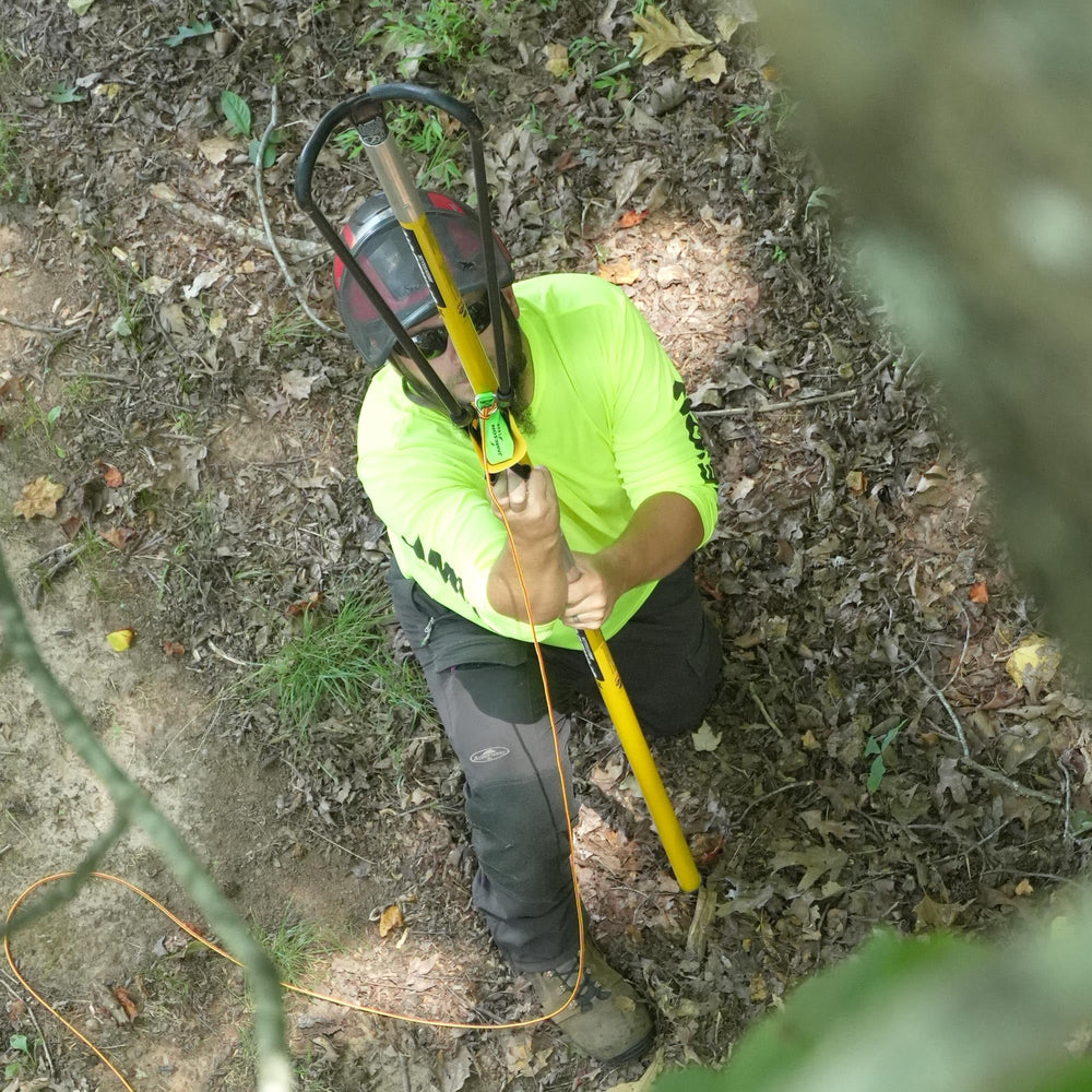 Jameson Line Launcher Kit in action improves tree work efficiency