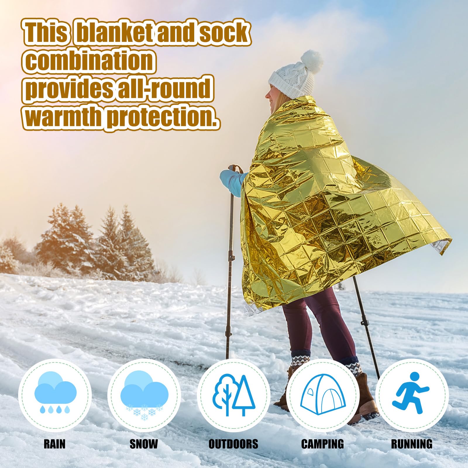 Jamntower warmth-focused socks breathable and comfortable in harsh weather