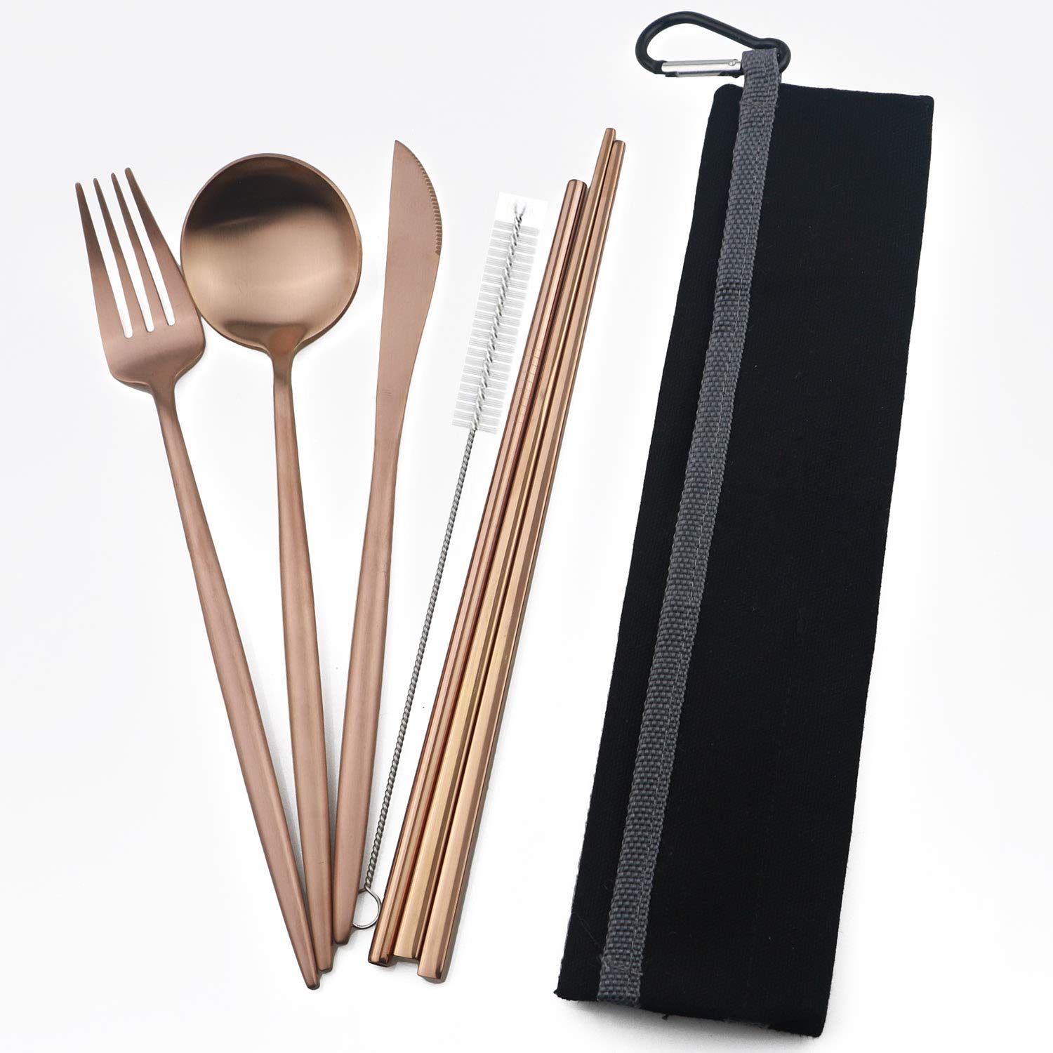 JANKNG straw with cleaning brush for easy straw maintenance