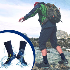 Janmercy breathable outer layer knit socks showcase airflow for all day comfort