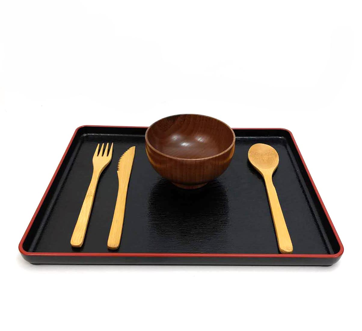 JapanBargain bamboo utensils smooth finish protects cookware from scratches.