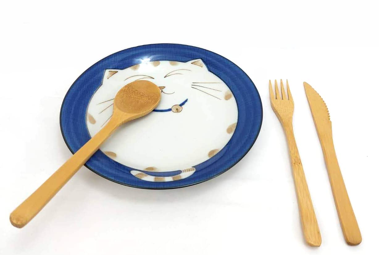 JapanBargain bamboo utensils dishwasher-safe convenience for easy cleanup.