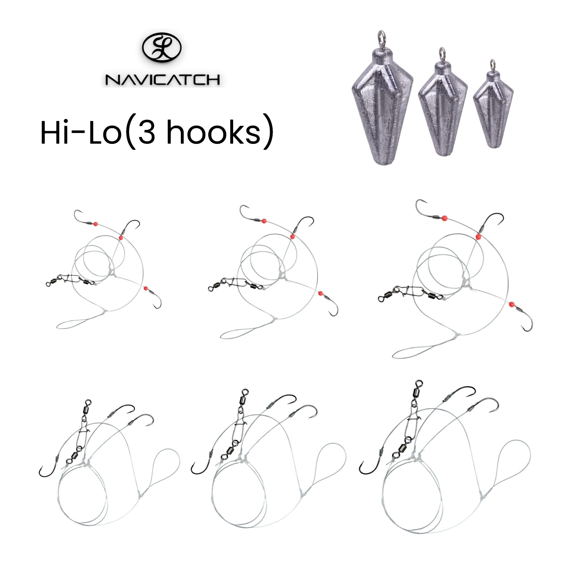 Premium Japanese Maruseigo hooks included