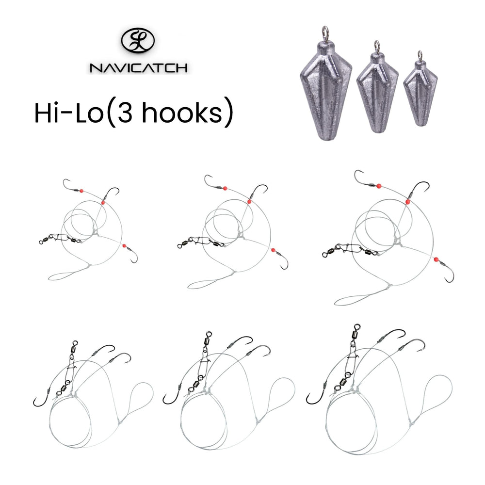 Premium Japanese Maruseigo hooks in three sizes