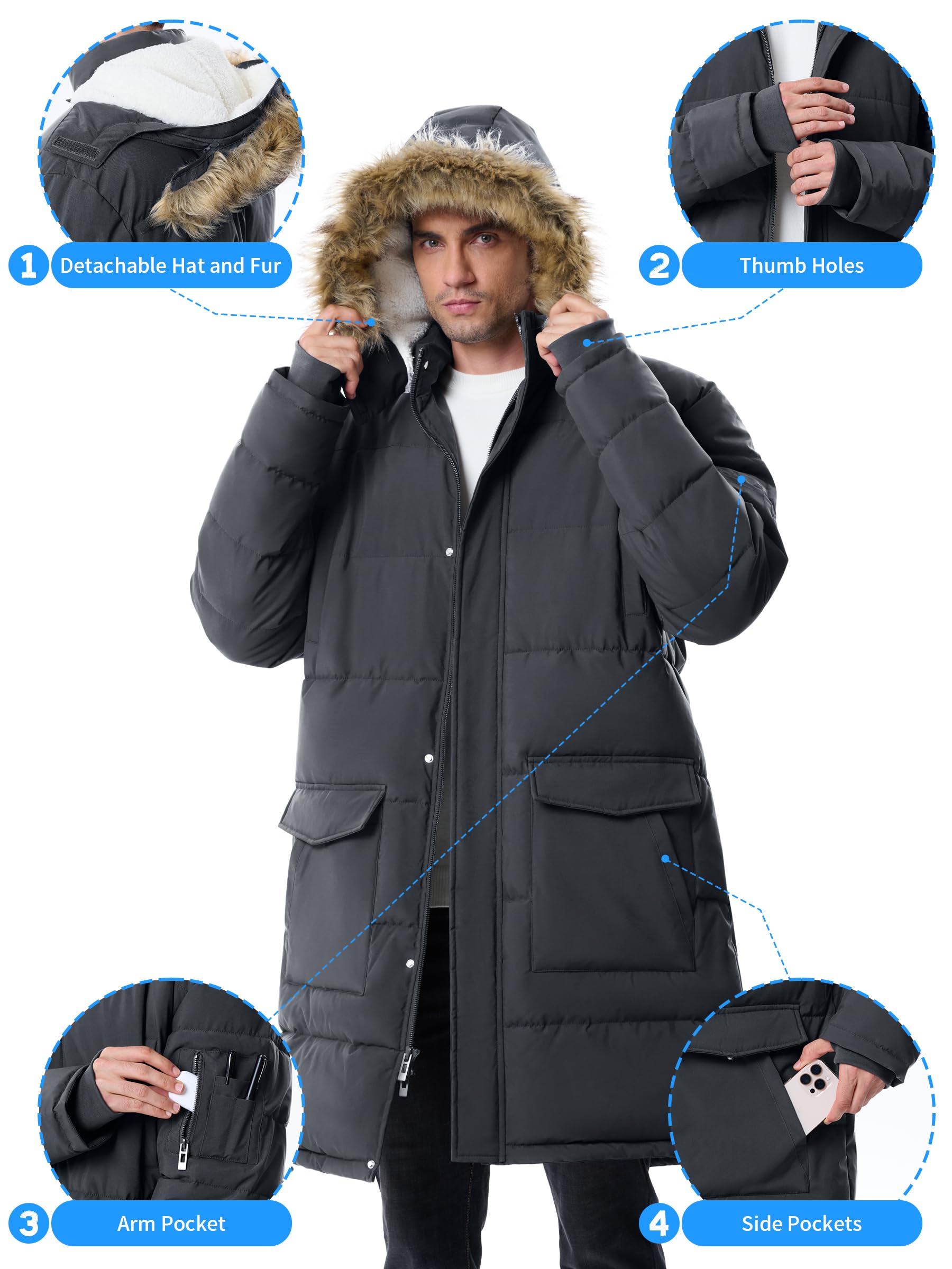 JAWERU water-repellent shell protects from rain and snow.