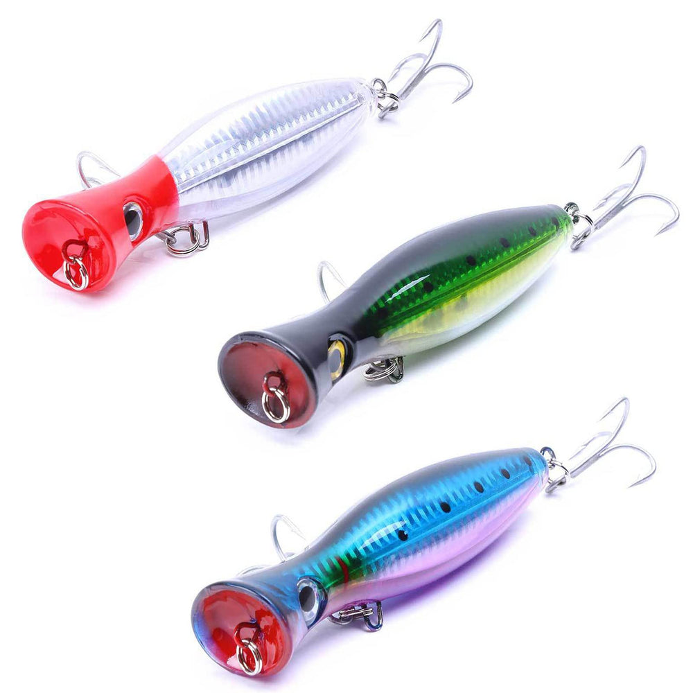 JAZALIC GT Tuna kingfish popper lure – front view