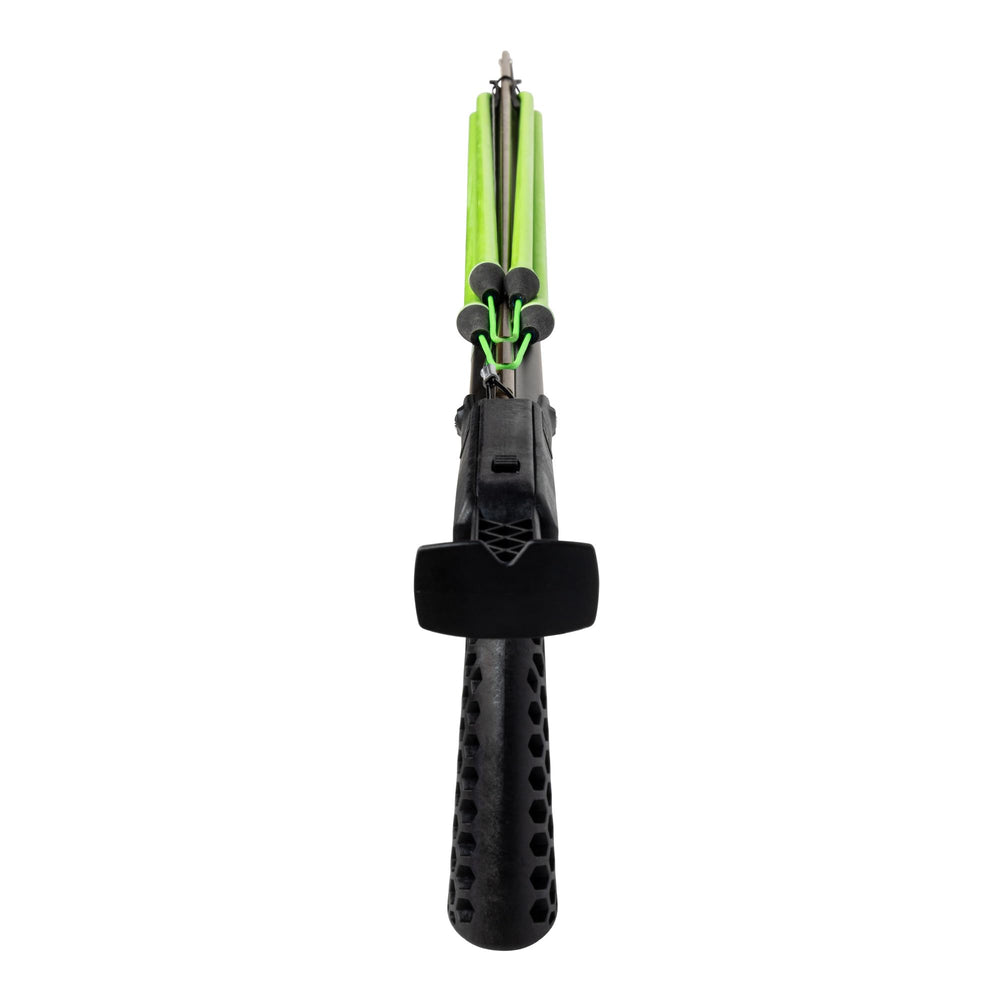 JBL Reaper reinforced muzzle eyelet supports reels on rough water