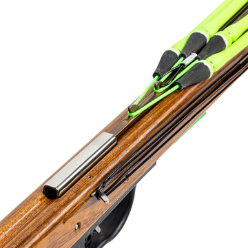 JBL Woody Elite stainless steel shaft for durable deep-diving use