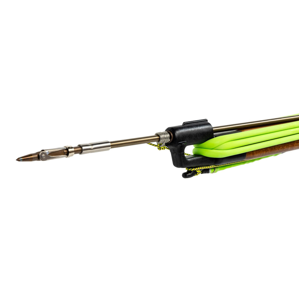 JBL Woody trigger mechanism detail highlights smooth, dependable pull.