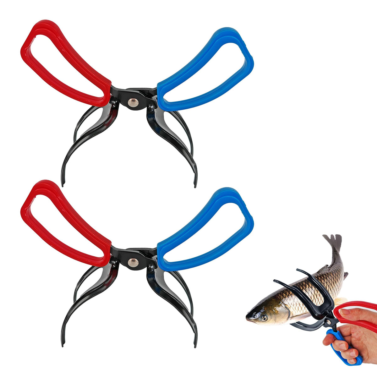 JDUNGSD 3 Fish Claw Gripper in hand for quick, secure catches