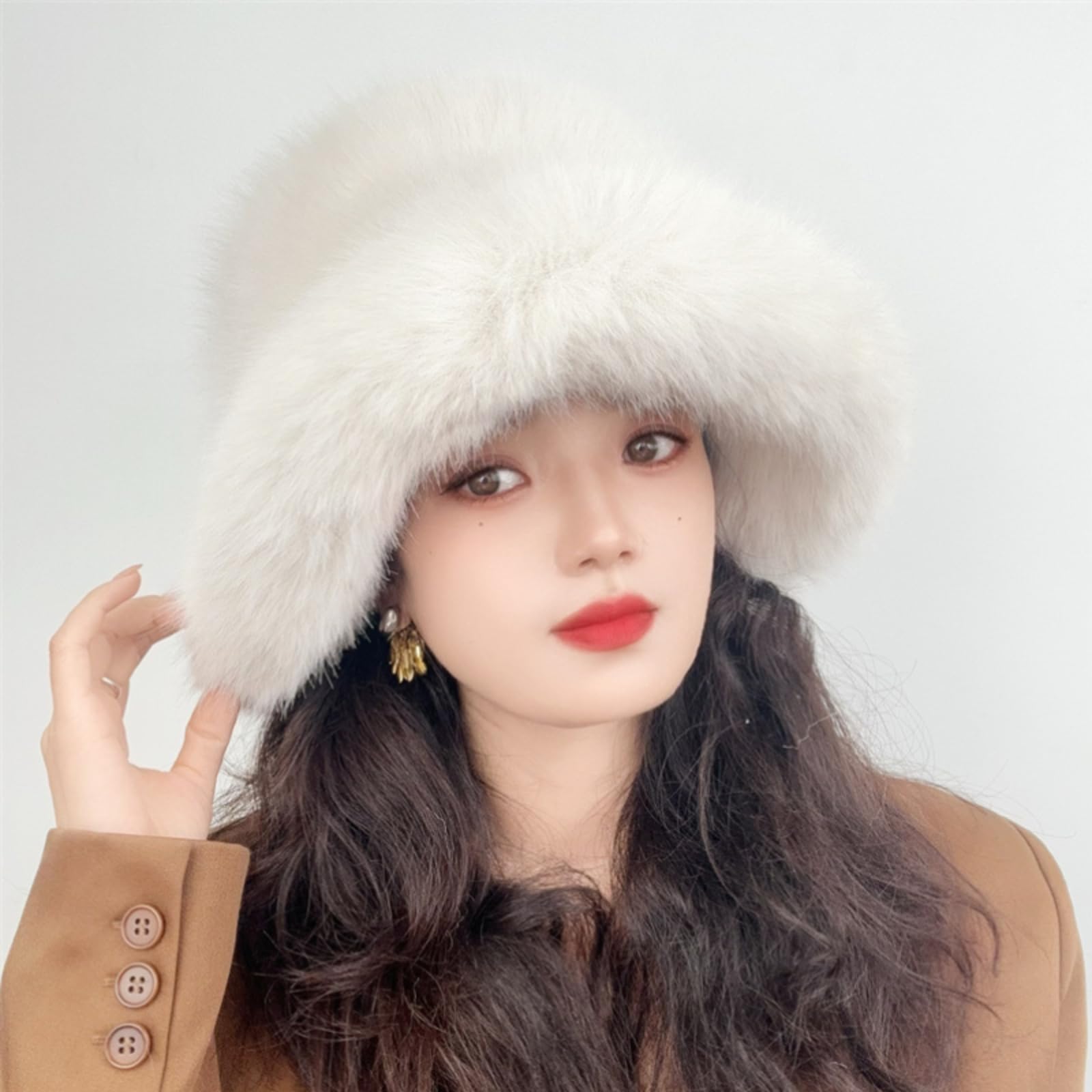 JDYaoYing fuzzy fur texture close-up emphasizing soft, breathable comfort